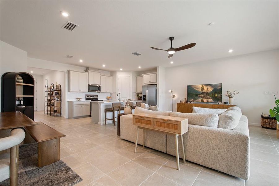 Furnished interior view inside a new home in Waterbrooke, Clermont (Image 31).
