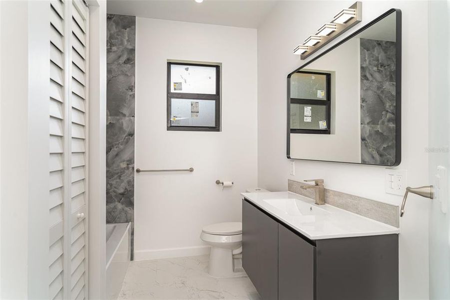 Furnished interior view inside a new home in , Sarasota (Image 11).