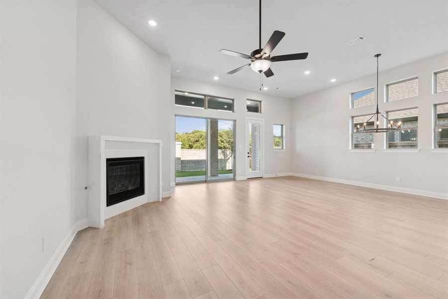 Spacious, unfurnished interior of a new home in South Pointe  Cottage Series, Mansfield (Image 32).