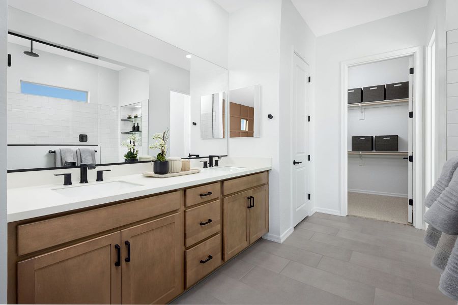 Representative furnished interior of a home built from the Cobalt by Mattamy Homes in Tyler Ranch, Buckeye (Image 11).