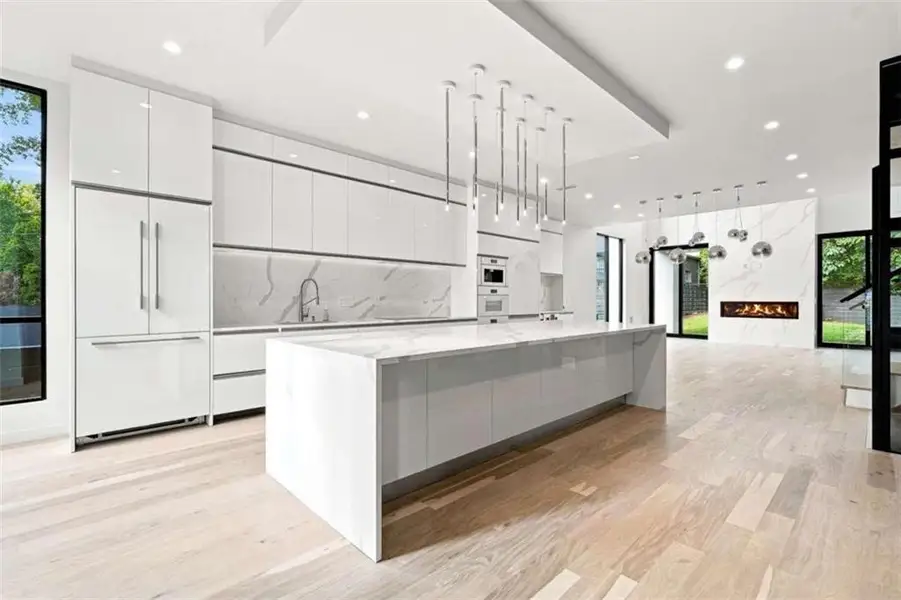 Furnished interior view inside a new home in , Atlanta (Image 6).