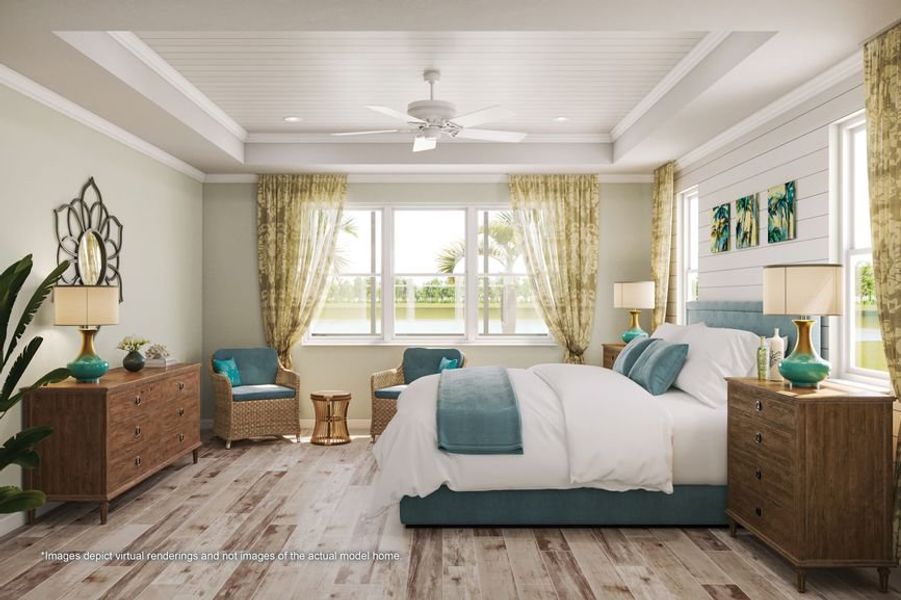 Representative furnished interior of a home built from the St. Bart by Minto Communities in Latitude Margaritaville Hilton Head, Hardeeville (Image 7). Representative furnished interior of a home built from the St. Bart by Minto Communities in Latitude Margaritaville Hilton Head, Hardeeville (Image 7).