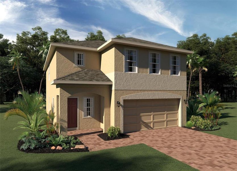 Front Exterior - Rendering