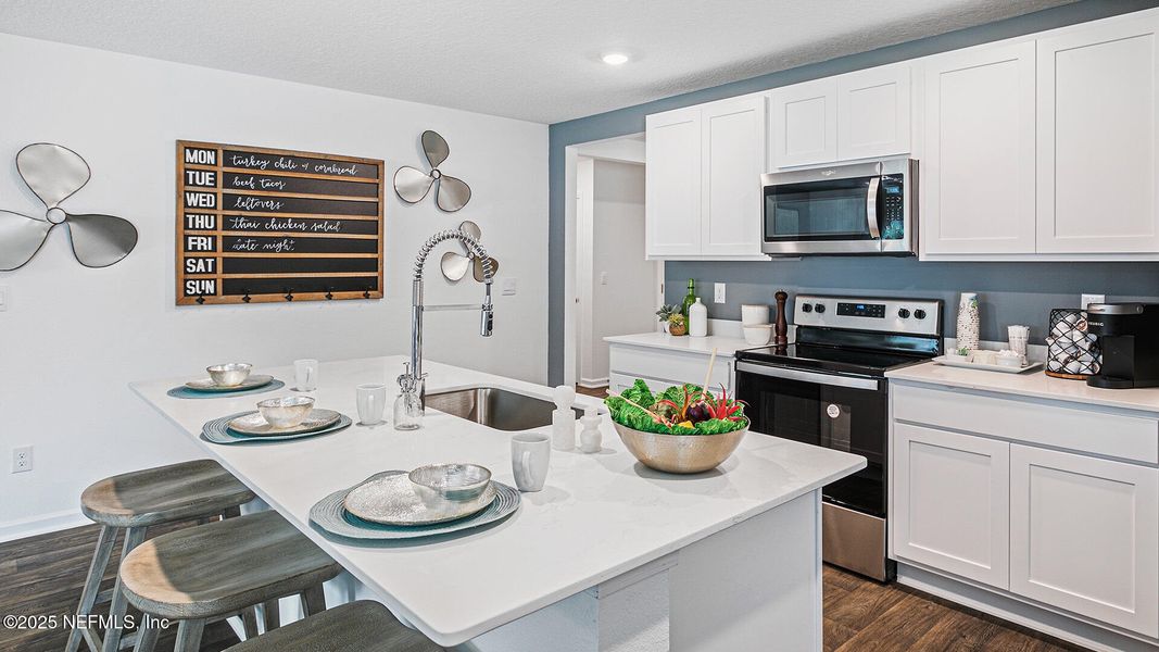 Furnished interior view inside a new home in , Palm Coast (Image 17). Furnished interior view inside a new home in , Palm Coast (Image 17).