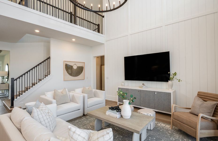 Representative furnished interior of a home built from the Roseland by Pulte Homes in Riversong, Parrish (Image 27).