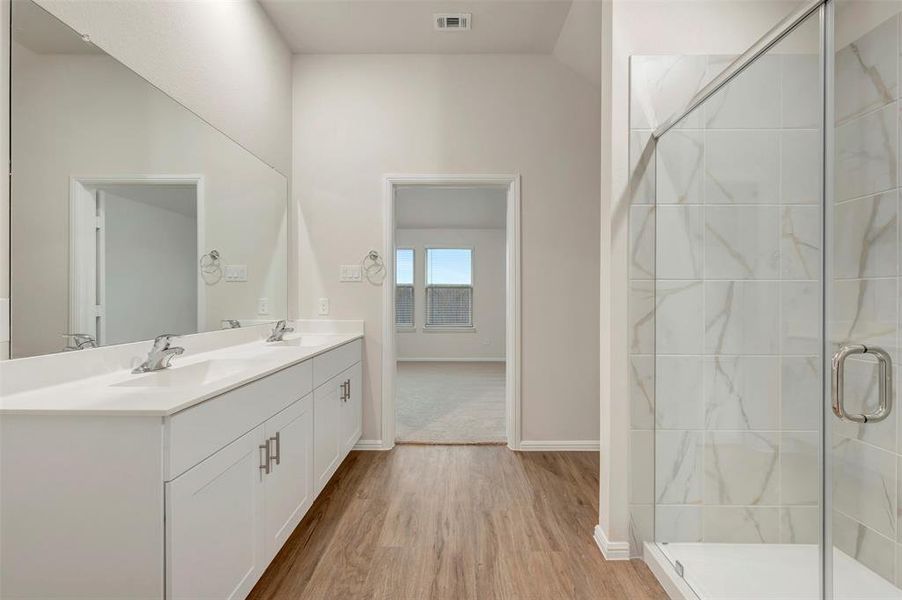 Furnished interior view inside a new home in ValleyBrooke, Mesquite (Image 7).
