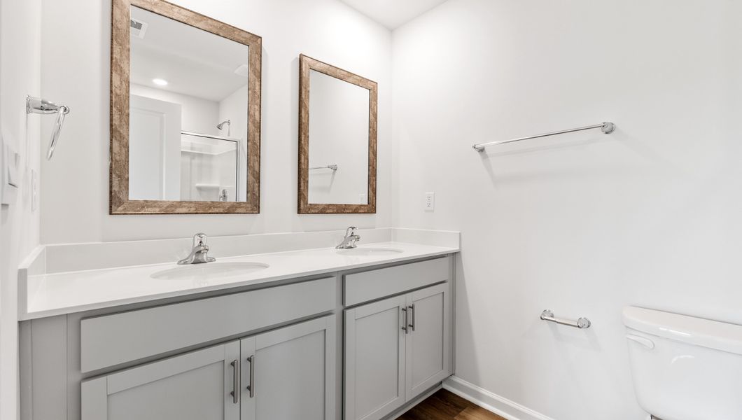 Furnished interior view inside a new home in Stone Creek, Clinton (Image 10).