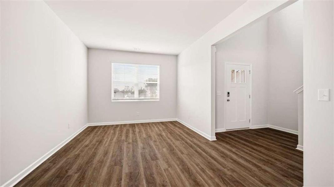 Spacious, unfurnished interior of a new home in Oakchase at Hampton, Hampton (Image 23).
