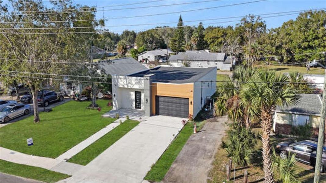 Front exterior of a new home in , Apopka, FL, highlighting curb appeal (Image 2). Front exterior of a new home in , Apopka, FL, highlighting curb appeal (Image 2).