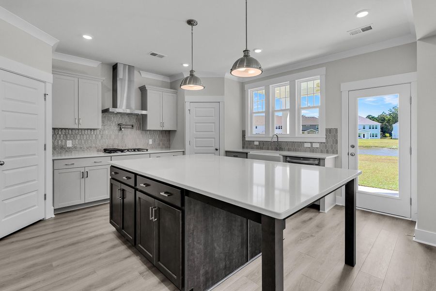 Furnished interior view inside a new home in , Summerville (Image 25).