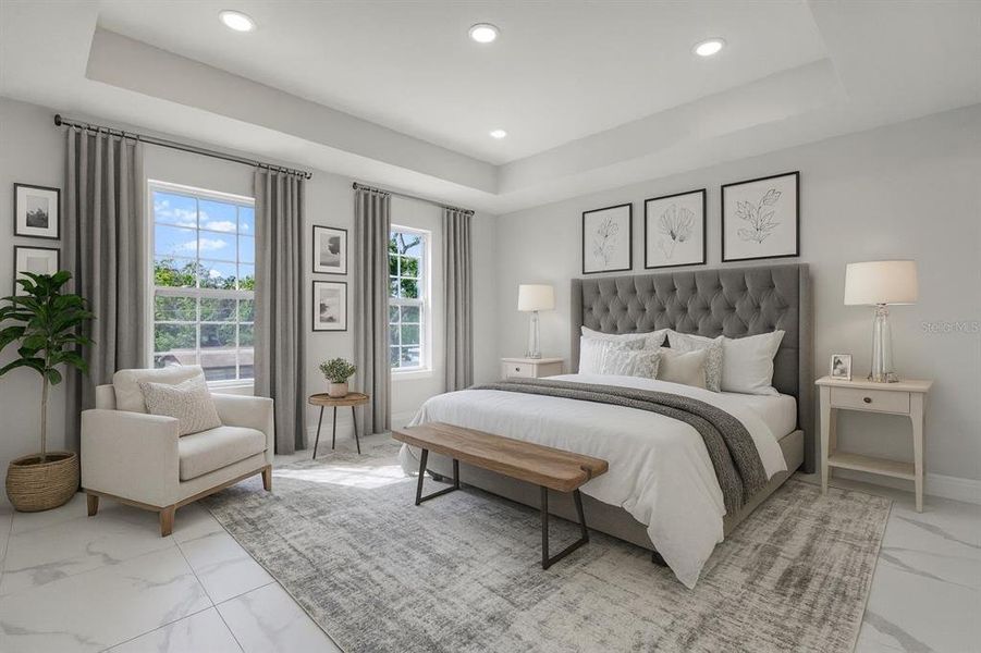 Furnished interior view inside a new home in , Kissimmee (Image 7).