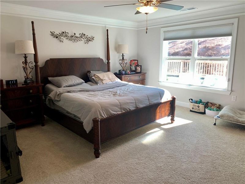 Furnished interior view inside a new home in Holiday Pines, Buford (Image 12).