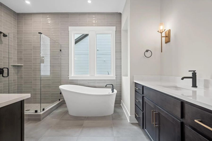 The Somerville H Primary Suite Bathroom The Somerville H Primary Suite Bathroom