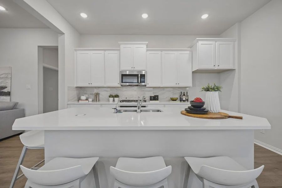 Furnished interior view inside a new home in Solterra Texas, Mesquite (Image 11).