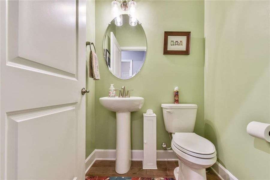 Furnished interior view inside a new home in , Hoschton (Image 24).