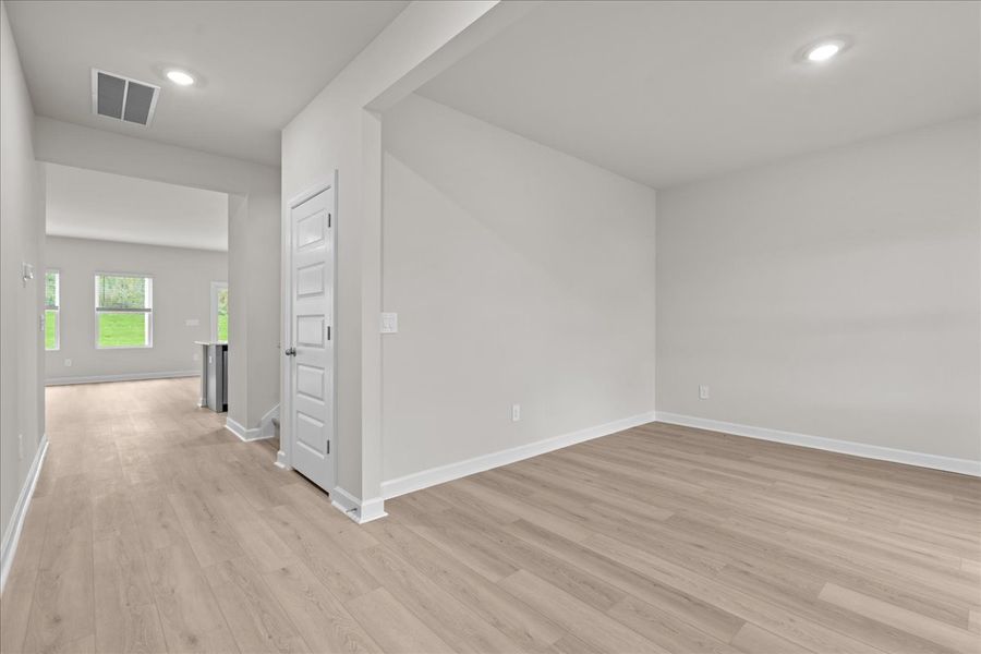 Spacious, unfurnished interior of a new home in The Farm at Wells Creek - Signature Collection, Gray Court (Image 12). Spacious, unfurnished interior of a new home in The Farm at Wells Creek - Signature Collection, Gray Court (Image 12).