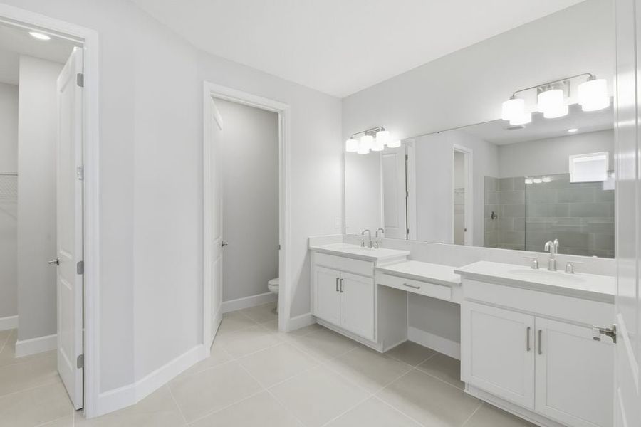 Representative furnished interior of a home built from the Cumberland by Taylor Morrison in Harvest at Ovation, Winter Garden (Image 37).