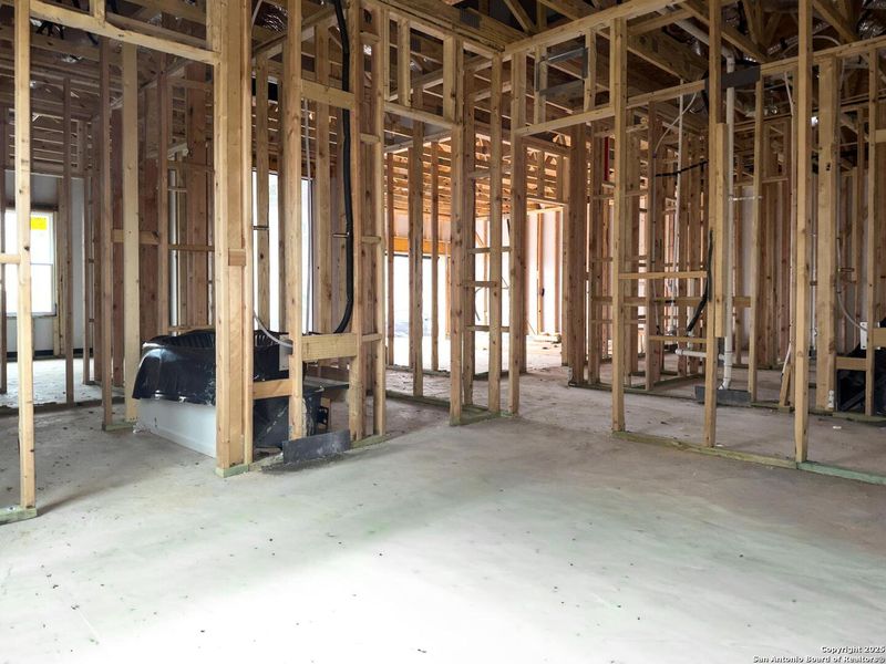 In-progress construction of a new home in Cordova Trails, Seguin, TX (Image 6).