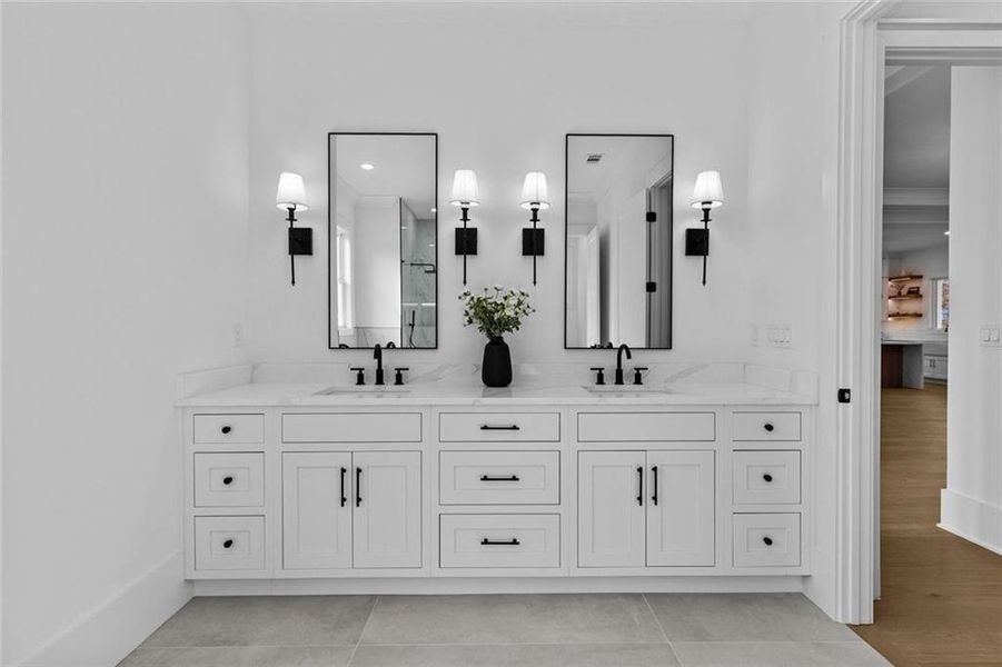 Furnished interior view inside a new home in , Bethlehem (Image 44).