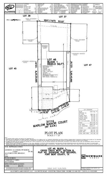 Plot Plan