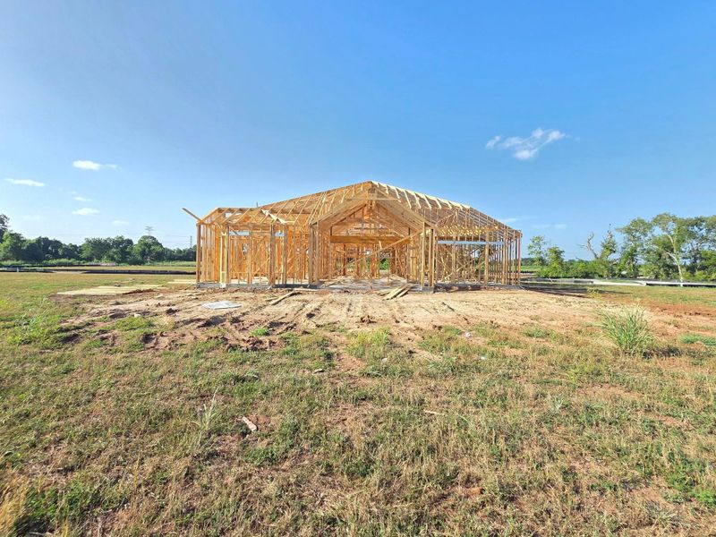 In-progress construction of a new home in , Missouri City, TX (Image 7).