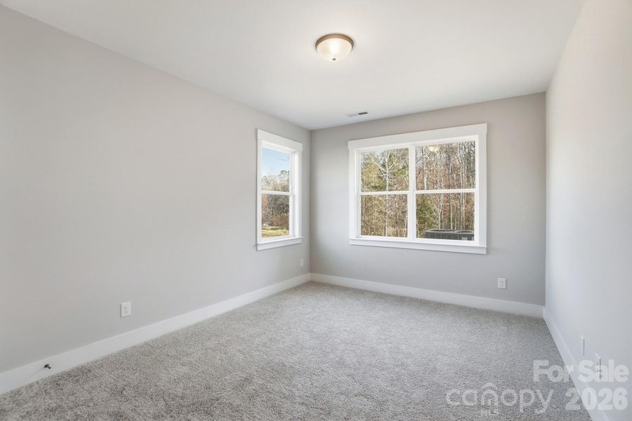 Guest bedroom on the main