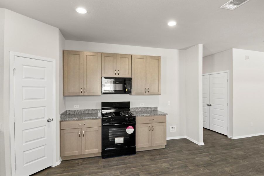 Furnished interior view inside a new home in Cloverleaf, Austin (Image 11).