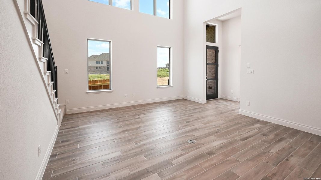 Spacious, unfurnished interior of a new home in Legacy at Lake Dunlap, New Braunfels (Image 19). Spacious, unfurnished interior of a new home in Legacy at Lake Dunlap, New Braunfels (Image 19).