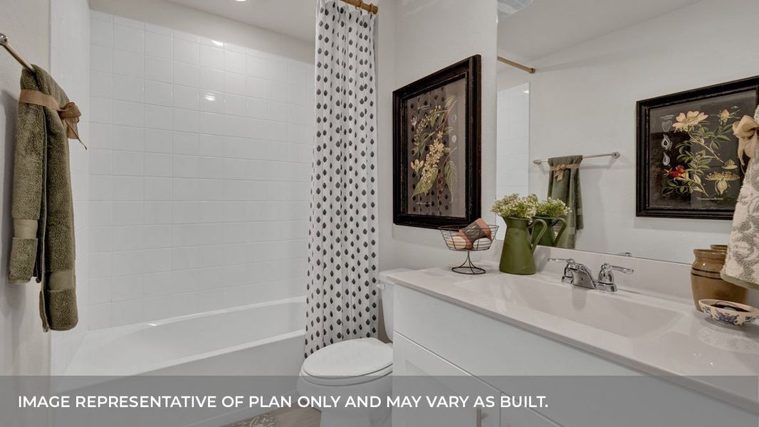 Furnished interior view inside a new home in Hartland Ranch, Lockhart (Image 24). Furnished interior view inside a new home in Hartland Ranch, Lockhart (Image 24).