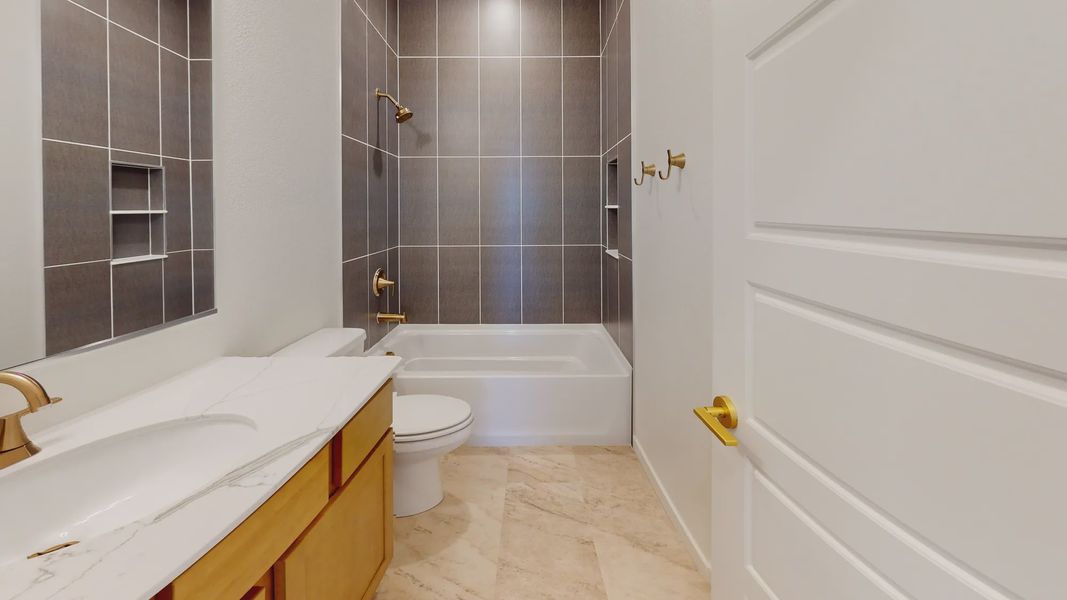 Furnished interior view inside a new home in Hudson Hills, Hudson (Image 6).