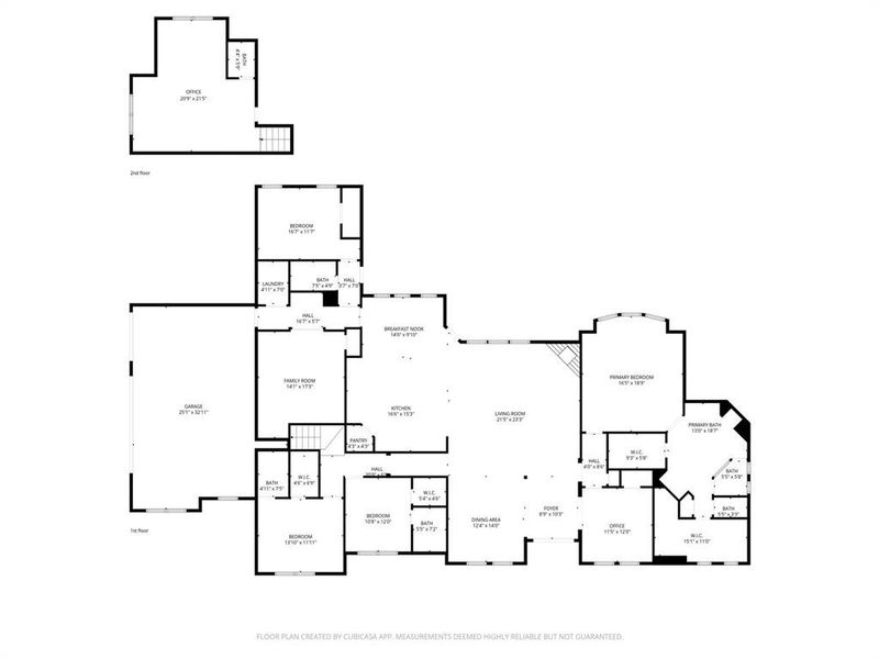 2D floor plan layout of this home in , Rockwall, TX (Image 5).