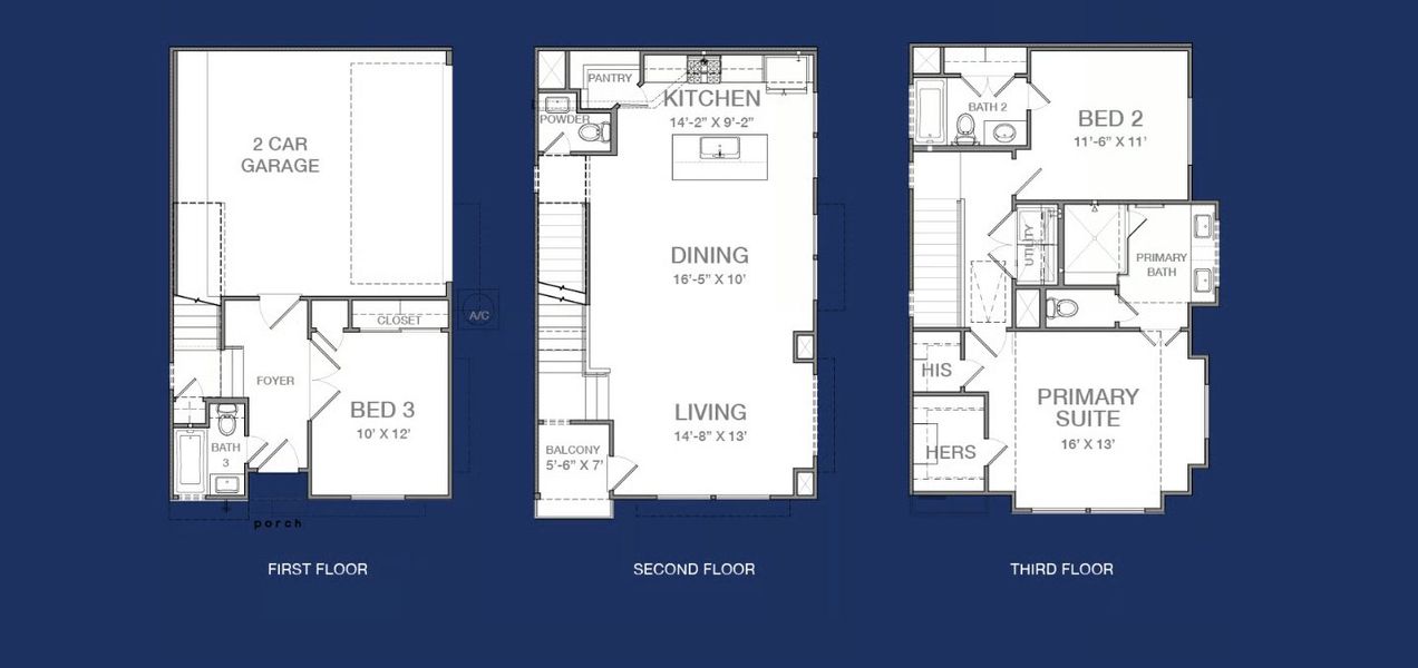 2D floor plan layout for the A by Oracle City Homes in Elkhart Landing, Houston, TX (Image 1). 2D floor plan layout for the A by Oracle City Homes in Elkhart Landing, Houston, TX (Image 1).