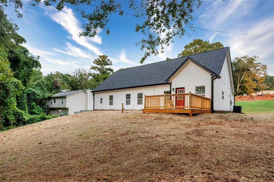 Front exterior of a new home in , Stockbridge, GA, highlighting curb appeal (Image 20).
