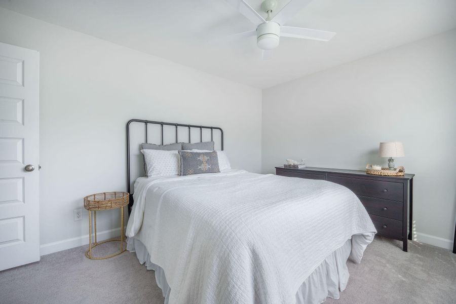 Furnished interior view inside a new home in Cordgrass Landing, Johns Island (Image 40).