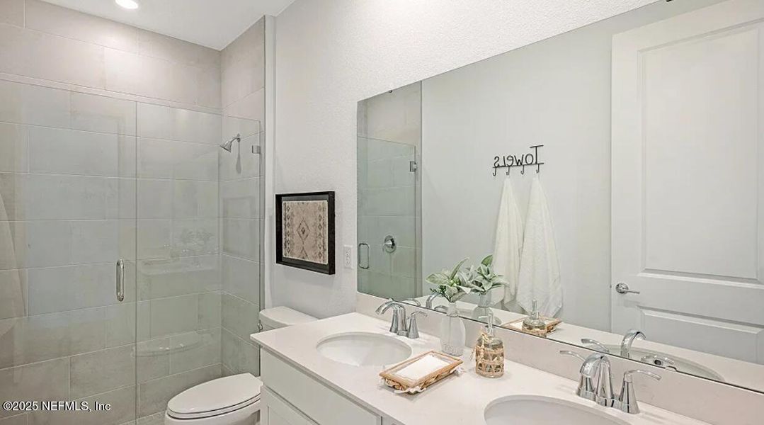 Furnished interior view inside a new home in Granary Park, Green Cove Springs (Image 9).