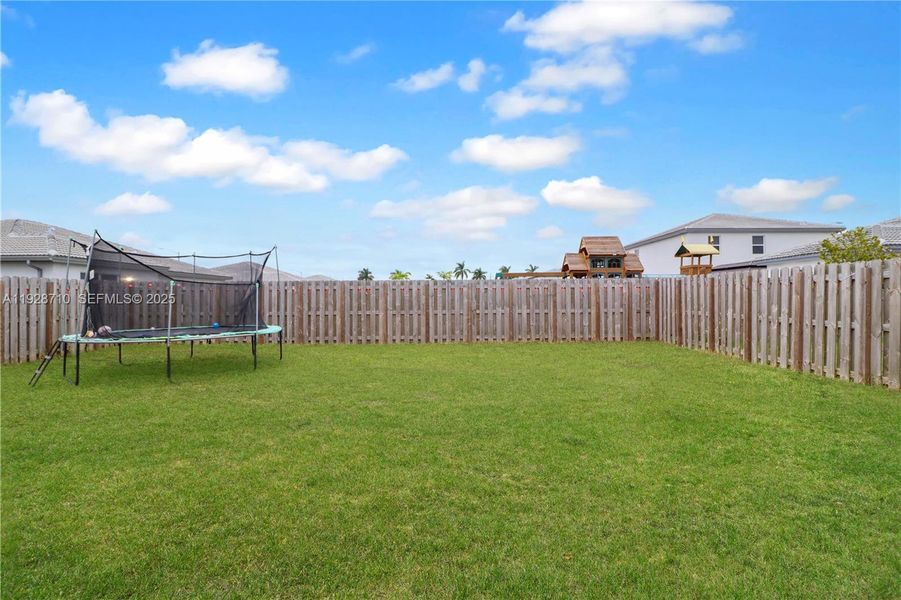 Exterior details and patio area of a home in , Homestead (Image 3). Exterior details and patio area of a home in , Homestead (Image 3).