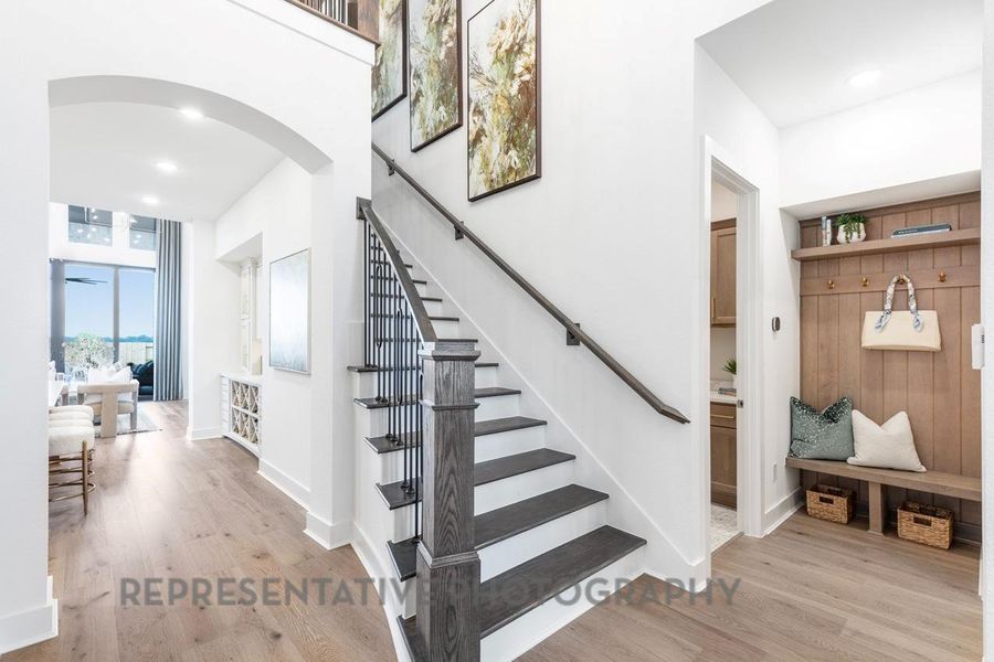 Furnished interior view inside a new home in Jordan Ranch, Fulshear (Image 15).