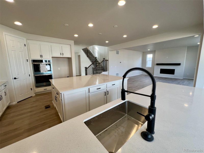 Furnished interior view inside a new home in The Aurora Highlands, Aurora (Image 5). Furnished interior view inside a new home in The Aurora Highlands, Aurora (Image 5).