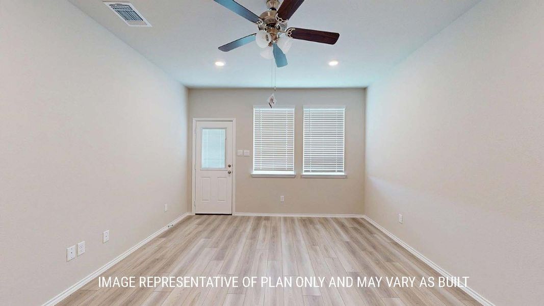 Spacious, unfurnished interior of a new home in The Terrace Duplexes, Temple (Image 13).