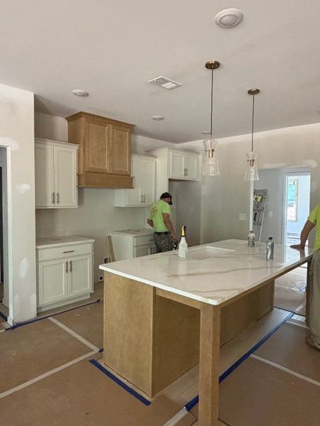 In-progress construction of a new home in WOODMONT RESERVE, Roopville, GA (Image 6).