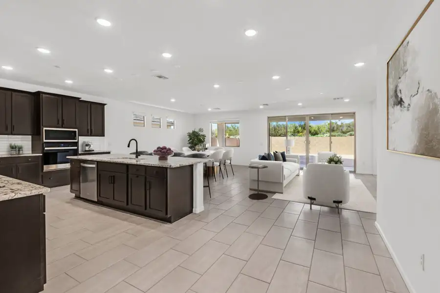 Furnished interior view inside a new home in Montelena, Marana (Image 4).