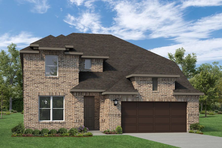 Representative exterior photo of a completed home built from the Freedom by Rockwell Homes in Creekside, Royse City, TX (Image 29). Representative exterior photo of a completed home built from the Freedom by Rockwell Homes in Creekside, Royse City, TX (Image 29).