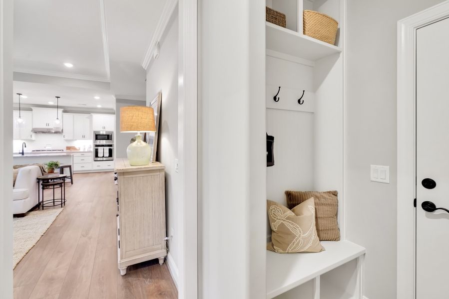 Representative furnished interior of a home built from the Lumina Island by Kent Homes in Oyster Harbour, Supply (Image 110).