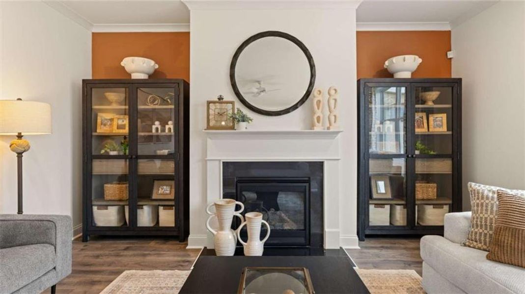 Furnished interior view inside a new home in The Gates at Pates Creek, Hampton (Image 57).