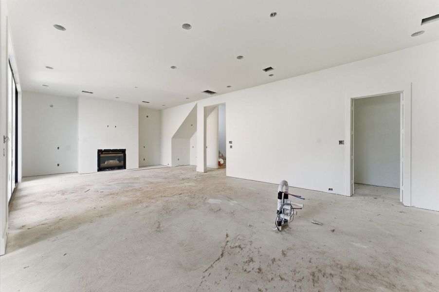 The open-concept design is ideal for family gatherings. The open-concept design is ideal for family gatherings.