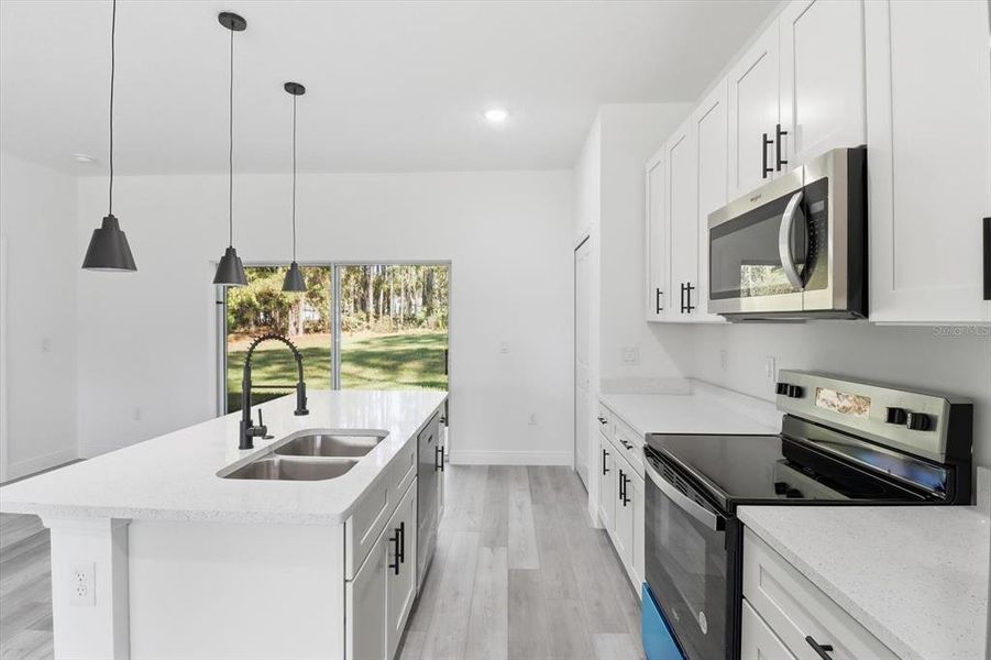 Furnished interior view inside a new home in , Citrus Springs (Image 5). Furnished interior view inside a new home in , Citrus Springs (Image 5).