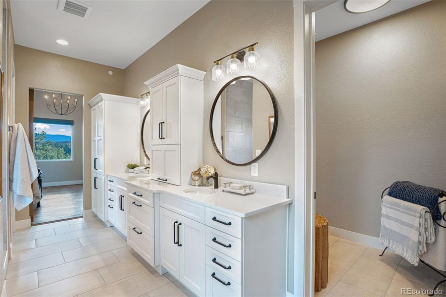 Furnished interior view inside a new home in , Pine (Image 10).