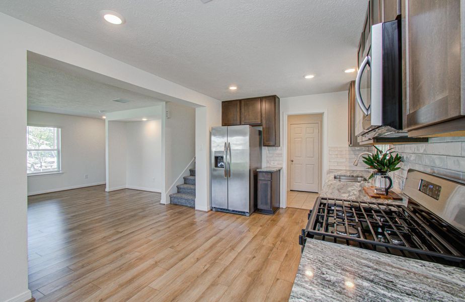 Furnished interior view inside a new home in , Hockley (Image 8).