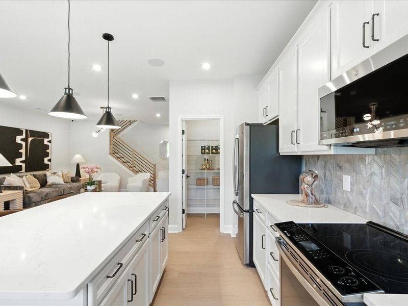 Representative furnished interior of a home built from the Clarion by Tri Pointe Homes in Grahym at Southbridge, Fort Mill (Image 10).