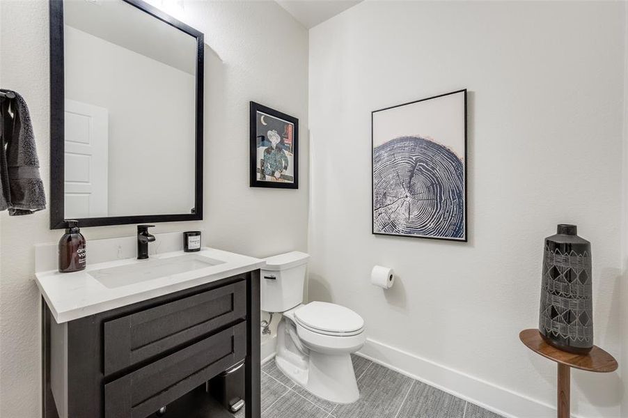 Furnished interior view inside a new home in , Oak Point (Image 32).
